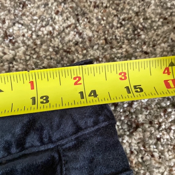 PAIGE | Blue Velvet Cotton/Rayon/Spandex Button-Fly Hoxton Ankle Peg Jeans/Pants - Picture 13 of 15